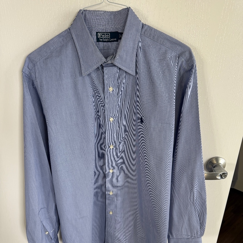 Polo Ralph Lauren Dress Shirt: 16.5 x 34/35